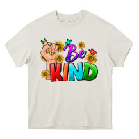 Cream Be Kind LGBTQ+ Heavy Core Tee - BundleAndBundleShop