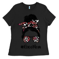 Black race mom Ladies Tee - SublimationCraftShop