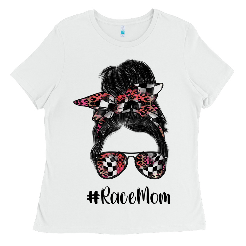 Race Mom Ladies Tee by SublimationCraftShop | Teevron