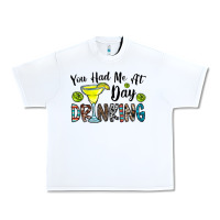 White you had me at day drinkg Urban Heavy Tee - CowhideDigitalArt