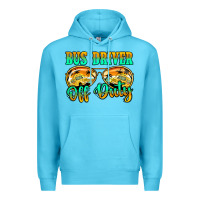 Ocean Blue Bus Driver Off Duty Premium Hoodie - Jasminsmagicworld
