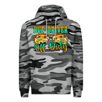 Slate Camo Bus Driver Off Duty Premium Hoodie - Jasminsmagicworld