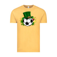 Vintage Mustard Football Ball Vintage Tee - CowhideDigitalArt