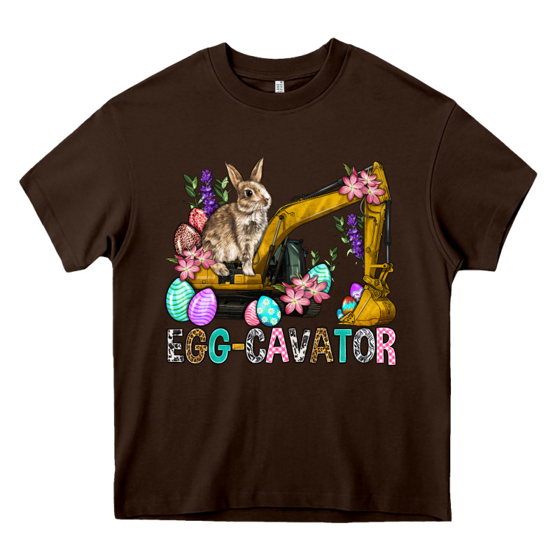 Egg Cavator Easter Heavy Core Tee by BundleAndBundleShop | Teevron