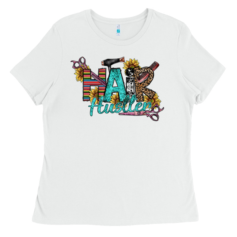 Hair Hustler Ladies Tee by SublimationCraftShop | Teevron
