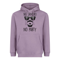 Lavender No Sandro No Party Heavyweight Hoodie - Bettercallsaul