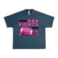 Midnight Navy nobody fights alone Urban Heavy Tee - RanaPortraitStore