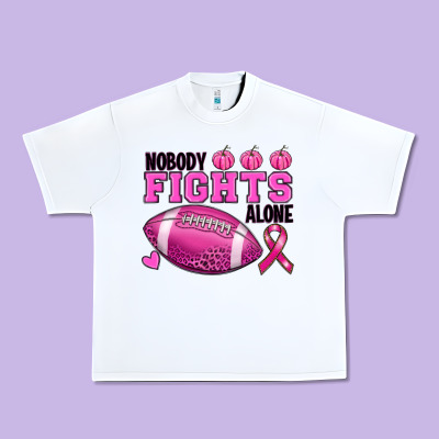 Nobody Fights Alone Urban Heavy Tee Designed By Ranaportraitstore