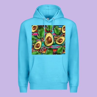 Avacado Premium Hoodie Designed By Barkaloodesign