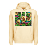 Pina Colada avacado Premium Hoodie - BarkalooDesign