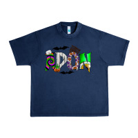 Navy adon Urban Heavy Tee - CowhideDigitalArt