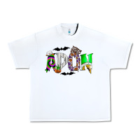 White adon Urban Heavy Tee - CowhideDigitalArt
