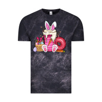 Cloud Black Easter day coffee Vintage Tee - CowhideDigitalArt