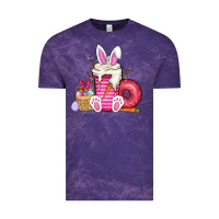Cloud Purple Easter day coffee Vintage Tee - CowhideDigitalArt