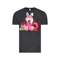 Vintage Black Easter day coffee Vintage Tee - CowhideDigitalArt