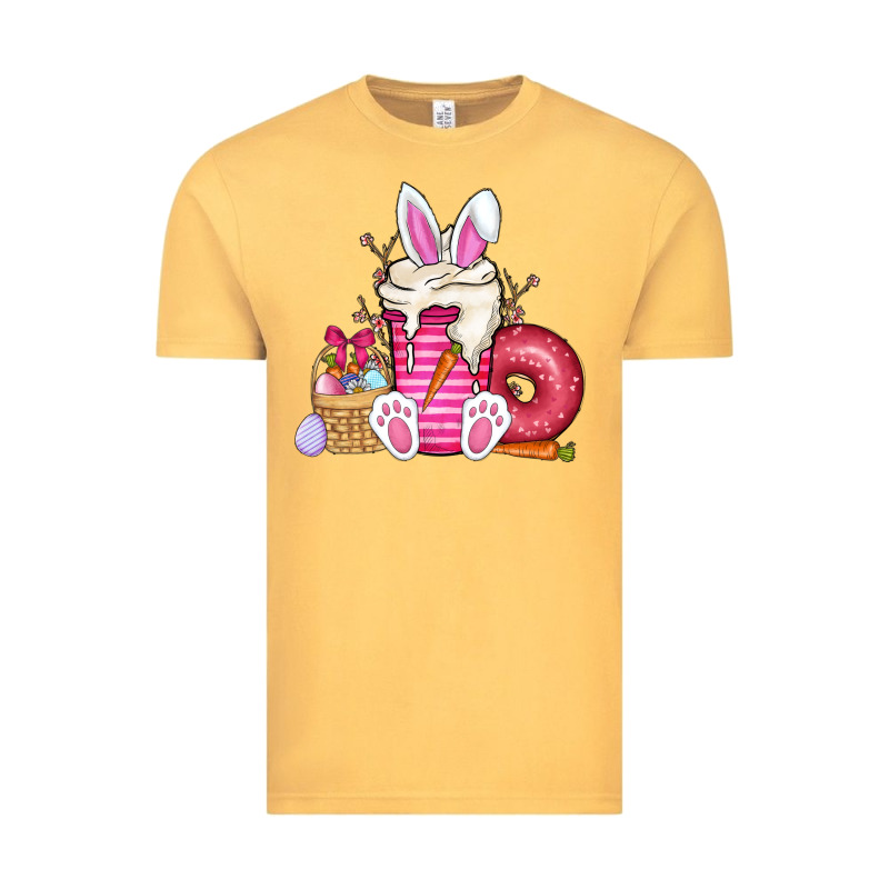 Easter Day Coffee Vintage Tee by CowhideDigitalArt | Teevron
