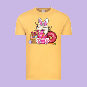 Easter Day Coffee Vintage Tee Designed By Cowhidedigitalart