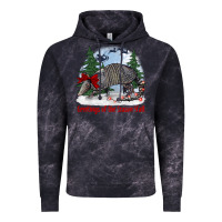 Cloud Black greetings of the season y'all with armadillo Vintage Hoodie - BarkalooDesign