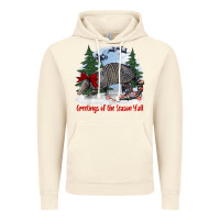 Vintage Artic greetings of the season y'all with armadillo Vintage Hoodie - BarkalooDesign