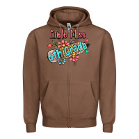 Chestnut little miss sixth grade Zipper Hoodie - RanaPortraitStore