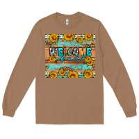 Toasted Coconut Welcome fall Long Sleeve Tee - Artiststas