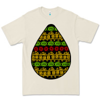 Bone african masks teardrop Premium Tee - BundleAndBundleShop