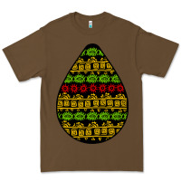 Cacao african masks teardrop Premium Tee - BundleAndBundleShop
