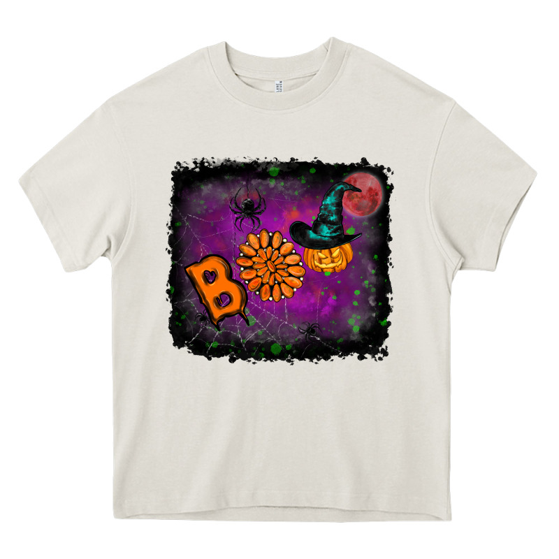Boo Gemstone Halloween Pumpkin Heavy Core Tee by RanaPortraitStore | Teevron