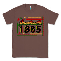 Chestnut Juneteenth 1865 Classic Tee - FaDigitalArtStudio