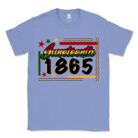 Colony Blue Juneteenth 1865 Classic Tee - FaDigitalArtStudio