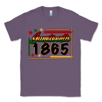 Lavender Juneteenth 1865 Classic Tee - FaDigitalArtStudio