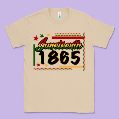 Juneteenth 1865 Classic Tee Designed By Fadigitalartstudio