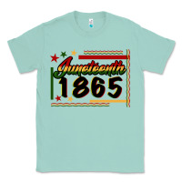 Seafoam Juneteenth 1865 Classic Tee - FaDigitalArtStudio
