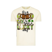 Vintage Arctic It's a Good Day To Have a Lucky Day Vintage Tee - CowhideDigitalArt