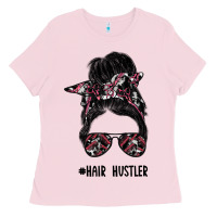 Bubblegum Pink hair hustler Ladies Tee - SublimationCraftShop