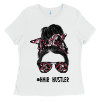 White hair hustler Ladies Tee - SublimationCraftShop
