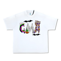 White cma Urban Heavy Tee - CowhideDigitalArt