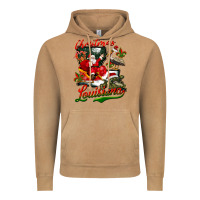 Vintage Camel louisiana christmas with santa Vintage Hoodie - BarkalooDesign
