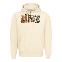 Sandshell love horse sunflower Zipper Hoodie - RanaPortraitStore
