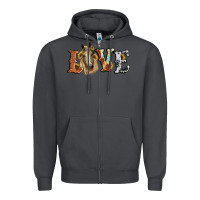 Smoke love horse sunflower Zipper Hoodie - RanaPortraitStore