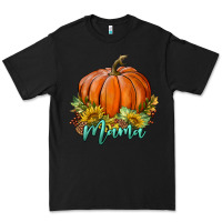 Black pumpkin mama Premium Tee - BundleAndBundleShop