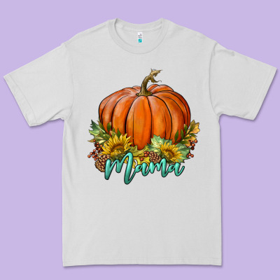 Pumpkin Mama Premium Tee Designed By Bundleandbundleshop