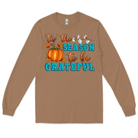Toasted Coconut Tis' the Season To Be Grateful Long Sleeve Tee - Artiststas