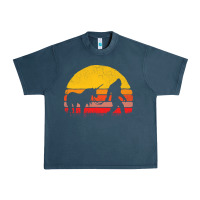 Midnight Navy sasquatch and unicorn vintage Urban Heavy Tee - artisFamous