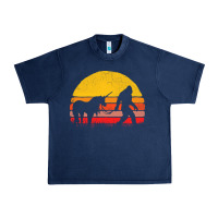 Navy sasquatch and unicorn vintage Urban Heavy Tee - artisFamous