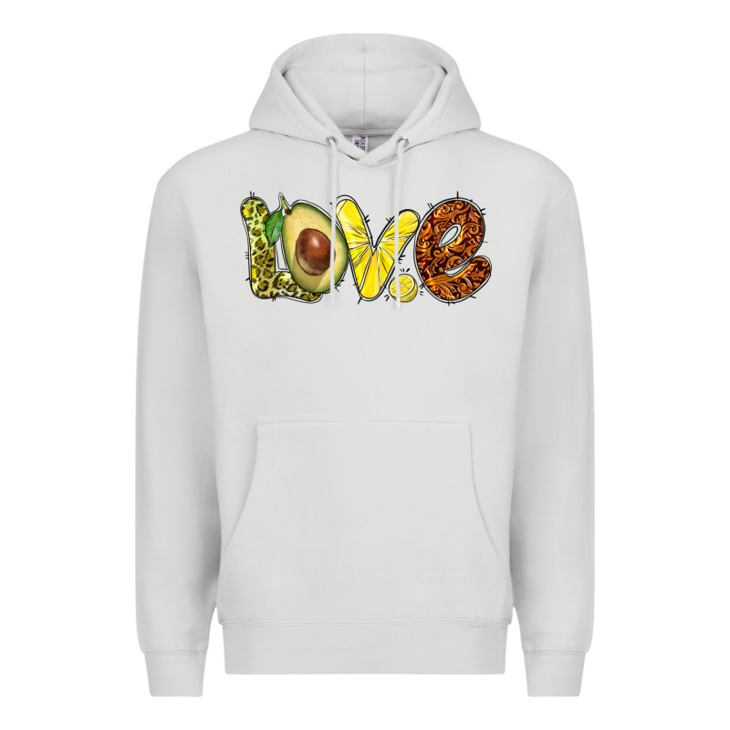 Love Avocado Premium Hoodie by BarkalooDesign | Teevron