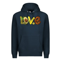 Navy love avocado Premium Hoodie - BarkalooDesign