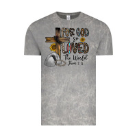 Cloud Rock for god so loved the world jhon Vintage Tee - CowhideDigitalArt