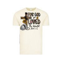 Vintage Arctic for god so loved the world jhon Vintage Tee - CowhideDigitalArt