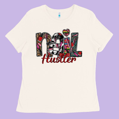 Nail Hustler Ladies Tee Designed By Sublimationcraftshop